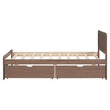 The Space-Saving Rubberwood Twin Bed With Integrated Storage