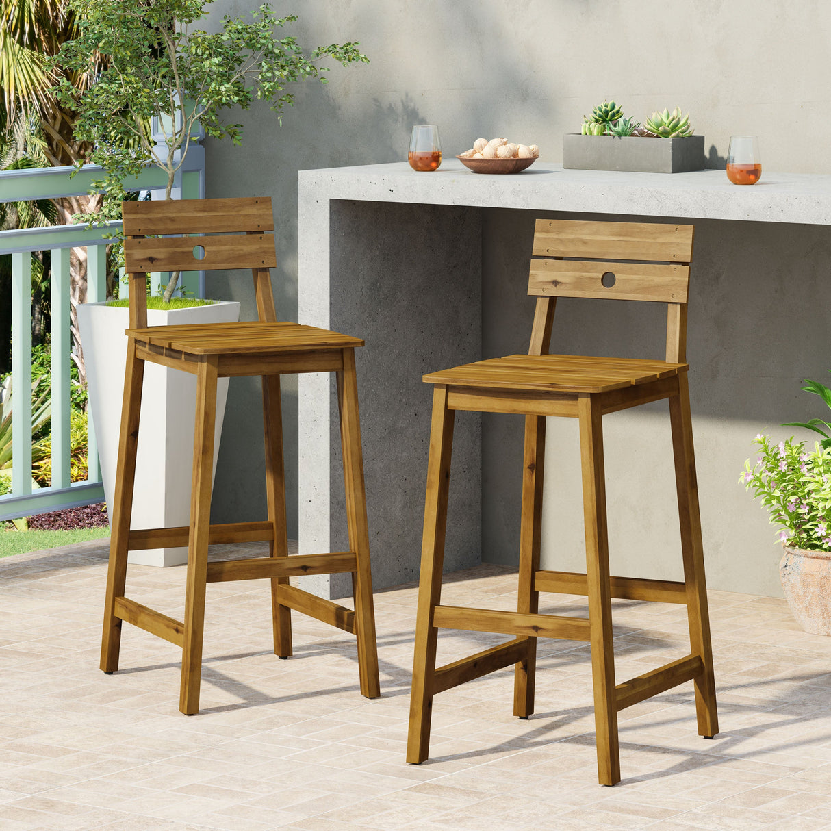 Ashlyn Barstool Set of 2