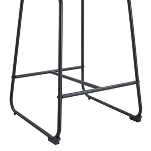 Retro Bar Chairs, Comfortable Stools (Set of 2)