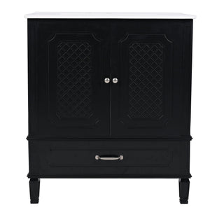 Bathroom Vanity With Sink, Soft Closing Door, Multi Functional Storage