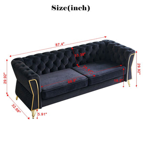 Modern Tufted Sofa For Living Room