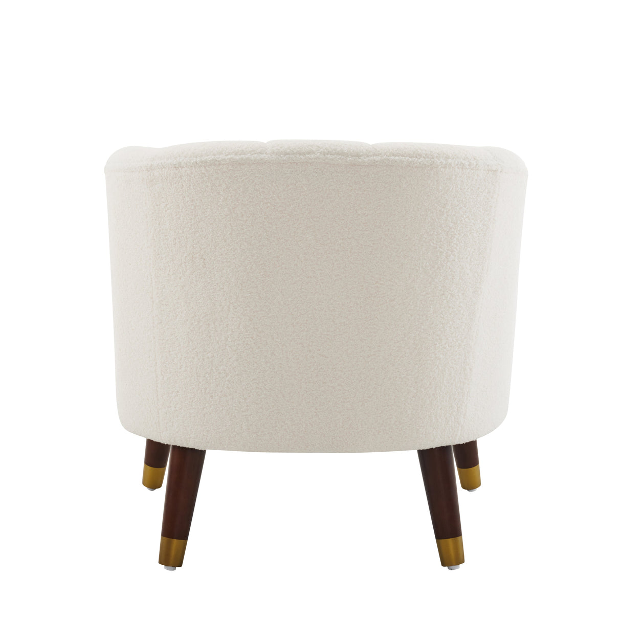 Upholstered Barrel Accent Chair