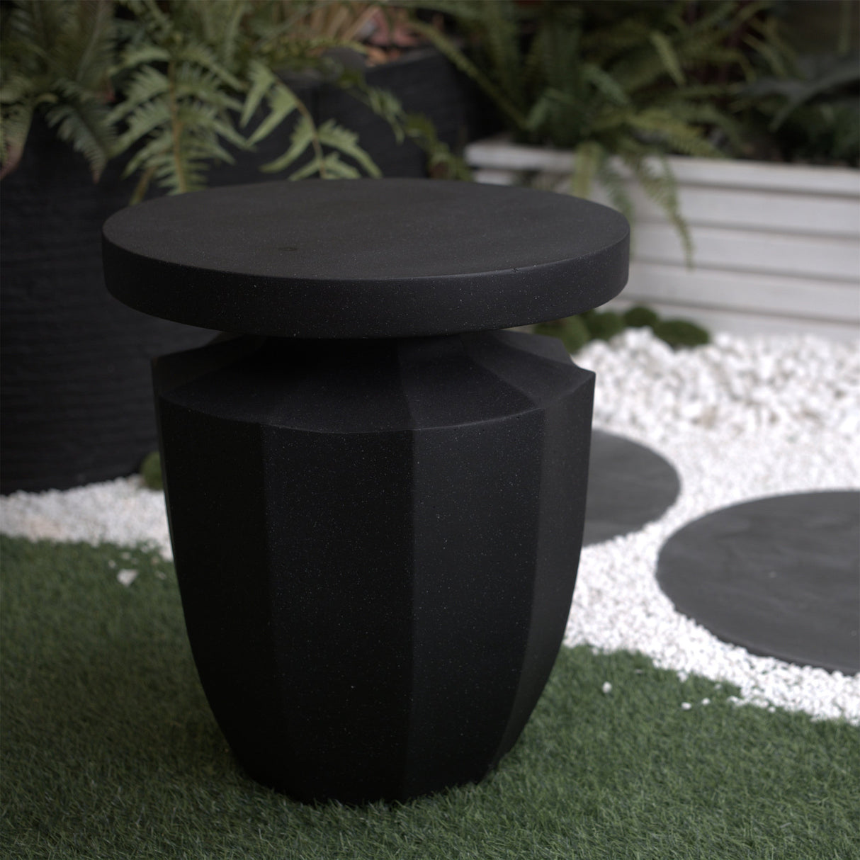 Decorative Garden End Table