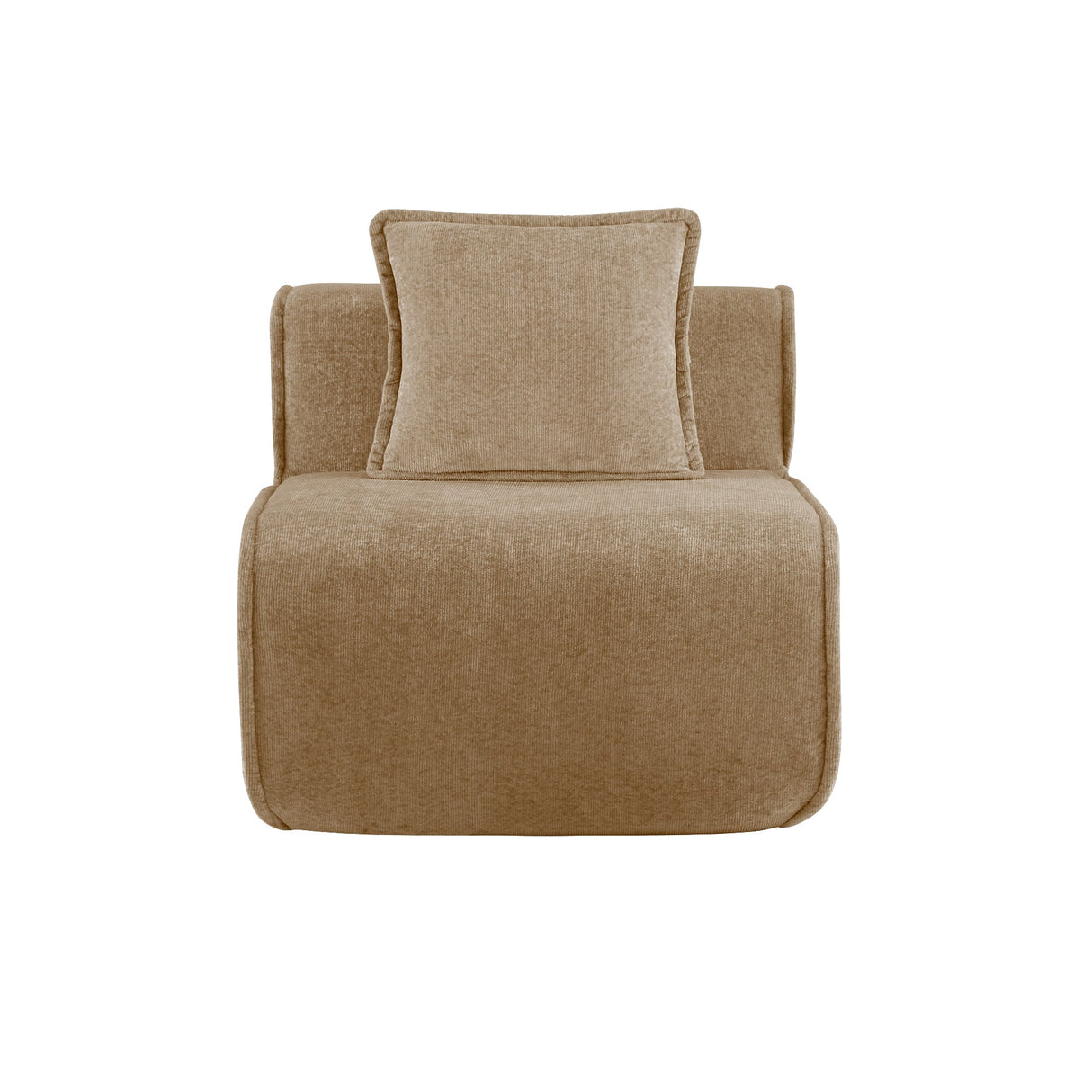 Armless Sofa Velvet