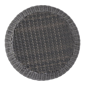 Outdoor Wicker Patio Side Table