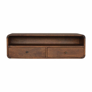 Floating Open Console - Chestnut
