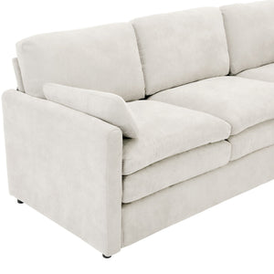 Cozy Upholstered Cushion Armchair For Living Room
