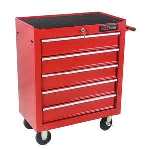 Multifunctional Tool Cart With Wheels And Drawers