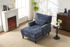 Modern Chaise Lounge Upholstered Indoor Recliner