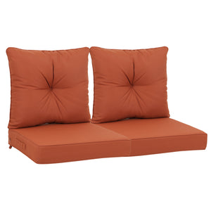 Outdoor Deep Seat Cushions for Patio Furniture, Set of 2