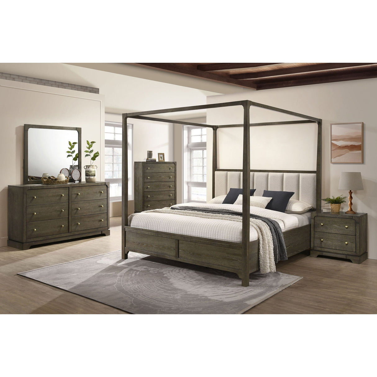 Harbington - 5 Drawer Chest - Chocolate
