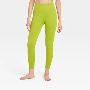 JoyLab Women's High-Rise Seamless Cable Knit Athletic 7/8 Leggings