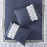 8 piece queen embroidered comforter set - Tuesday Morning - Quilts & Comforters