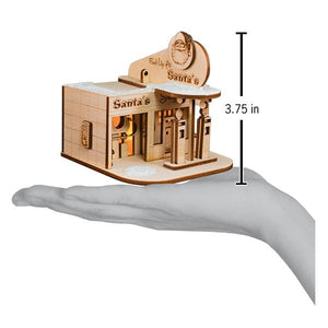 Santa's Sleigh Station Ornament by Old World Christmas