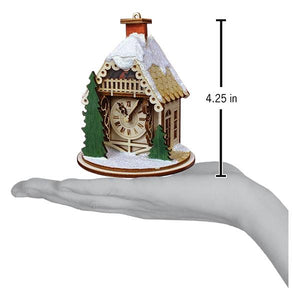 Alpine Time Clock Shoppe Christmas Ornament