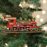 Santa's-NP-Express-Engine-Christmas-Ornaments