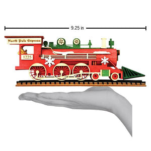 Santa's NP Express Engine Christmas Ornament