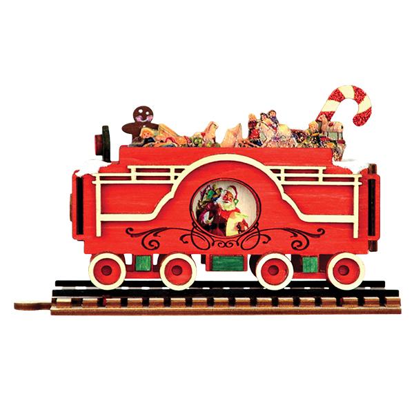 Santa's NP Express Tender Pre-Lit Holiday Train