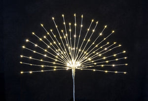 LED Starburst Tree Topper 31"H (Set of 2)