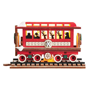 Passenger Car Elves Ornament by Old World Christmas