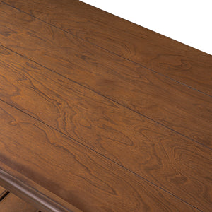Vibe Haus Farmhouse Wooden Coffee Table