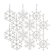 Jeweled-Metal-Snowflake-with-Ribbon-Hanger-(Set-of-12)-Christmas-Ornaments
