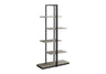 Bookshelf, Bookcase, Etagere, 5 Tier for Office, Contemporary & Modern