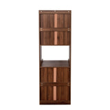 Kitchen Pantry Hutch Storage Cabinet Farmhouse Style