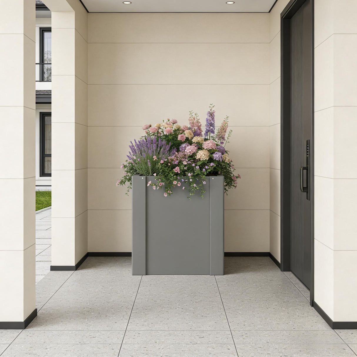 Balcony Planter Bed, Outdoor Planter Box