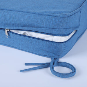 Outdoor Deep Seat Cushion Set - Navy Blue, 24x24 Inch