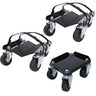 Heavy Duty Steel Snowmobile Dolly with V Slide and Swivel Casters