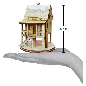Ginger Beach Cottage Lighted Miniature House