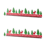 Rustic-Metal-Christmas-Countdown-with-Woodland-Deer-Accents-(Set-of-2)-Christmas-Decor