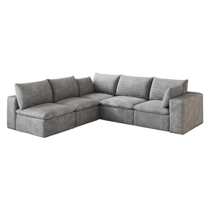 Cloud Sofa - 99*103" Corduroy Fabric