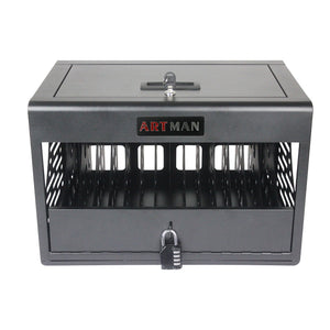 16 Bay Charging Cabinet for Laptop and Tablet Storage