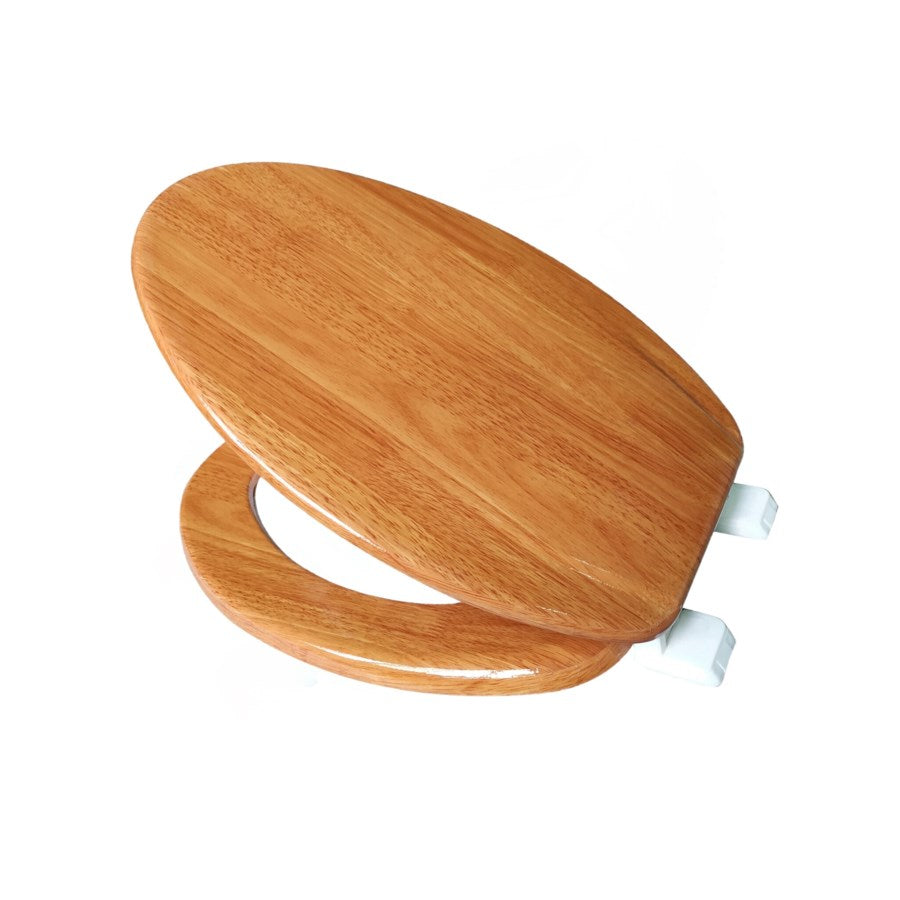 J&V Textiles Elongated Toilet Seat With Easy Clean & Change Hinge