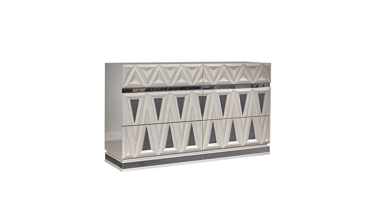 Lavita Modern & Contemporary 5 Pc Queen Upholstered Bedroom Set