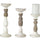 Ivory-Candle-Holder-with-Wood-Accent-(Set-of-3)-Candle-Holders