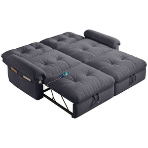 77-Inch Convertible Sofa Bed