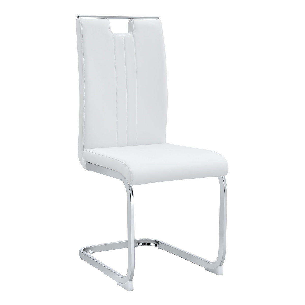 Bow Shaped Ergonomic Chairs with Non-Slip Base - Black or White