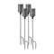 Black-punched-metal-candle-holder-garden-stake-(set-of-4)-Garden-Decor