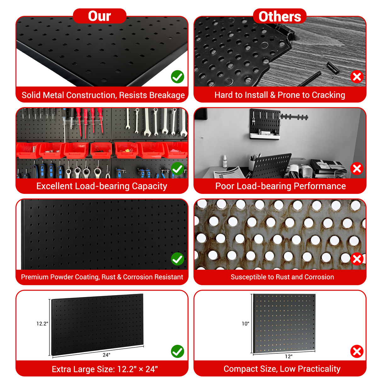 Pegboard Wall Organizer