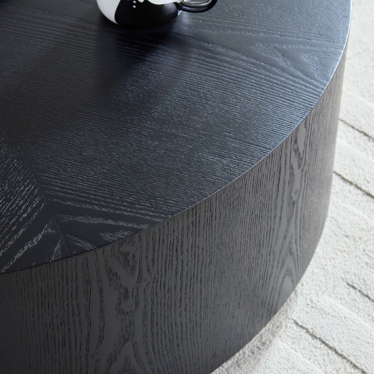35.43 Inch Modern Round Coffee Table