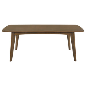 Malone Rectangular 78-inch Wood Dining Table Dark Walnut
