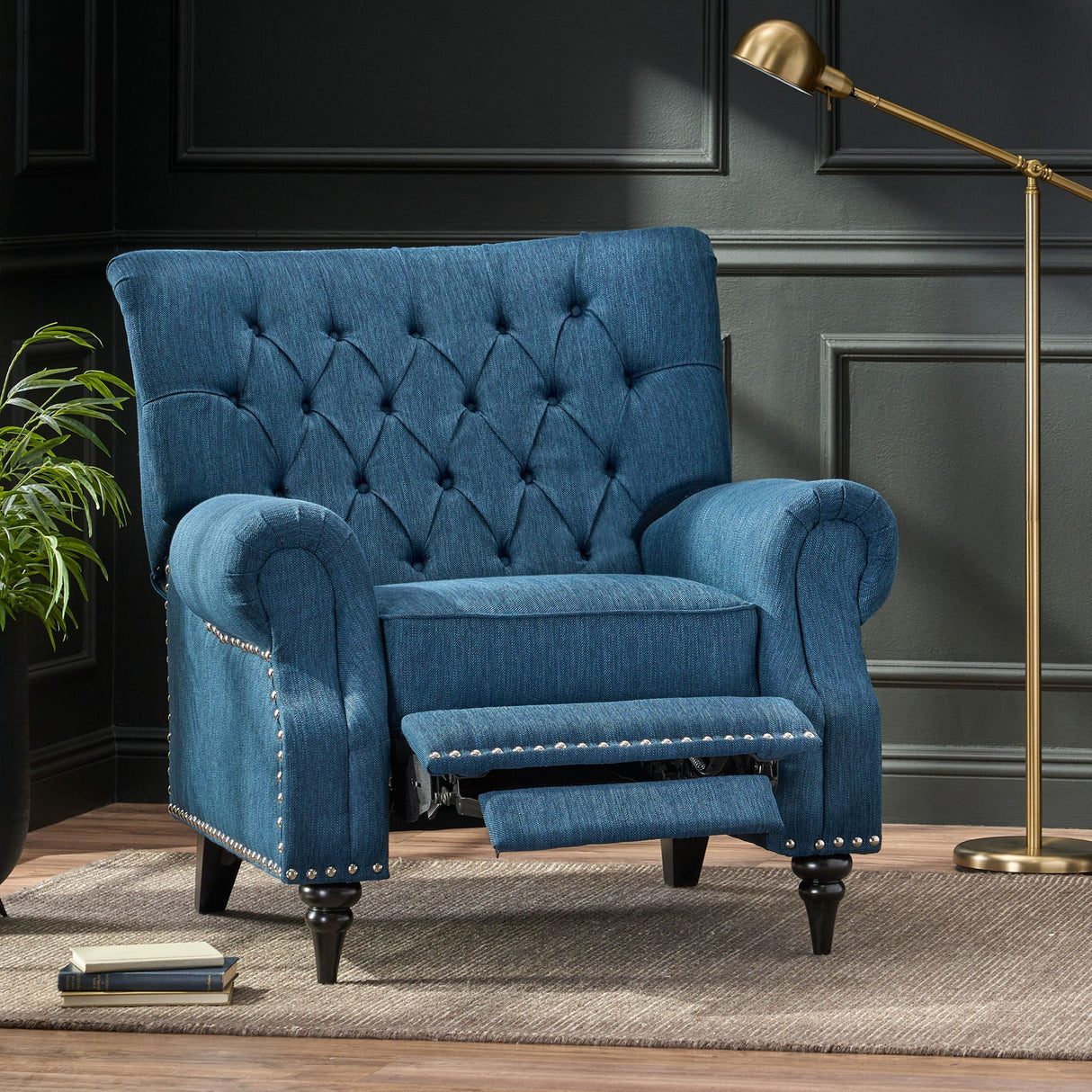 Classic Style Push Back Chair