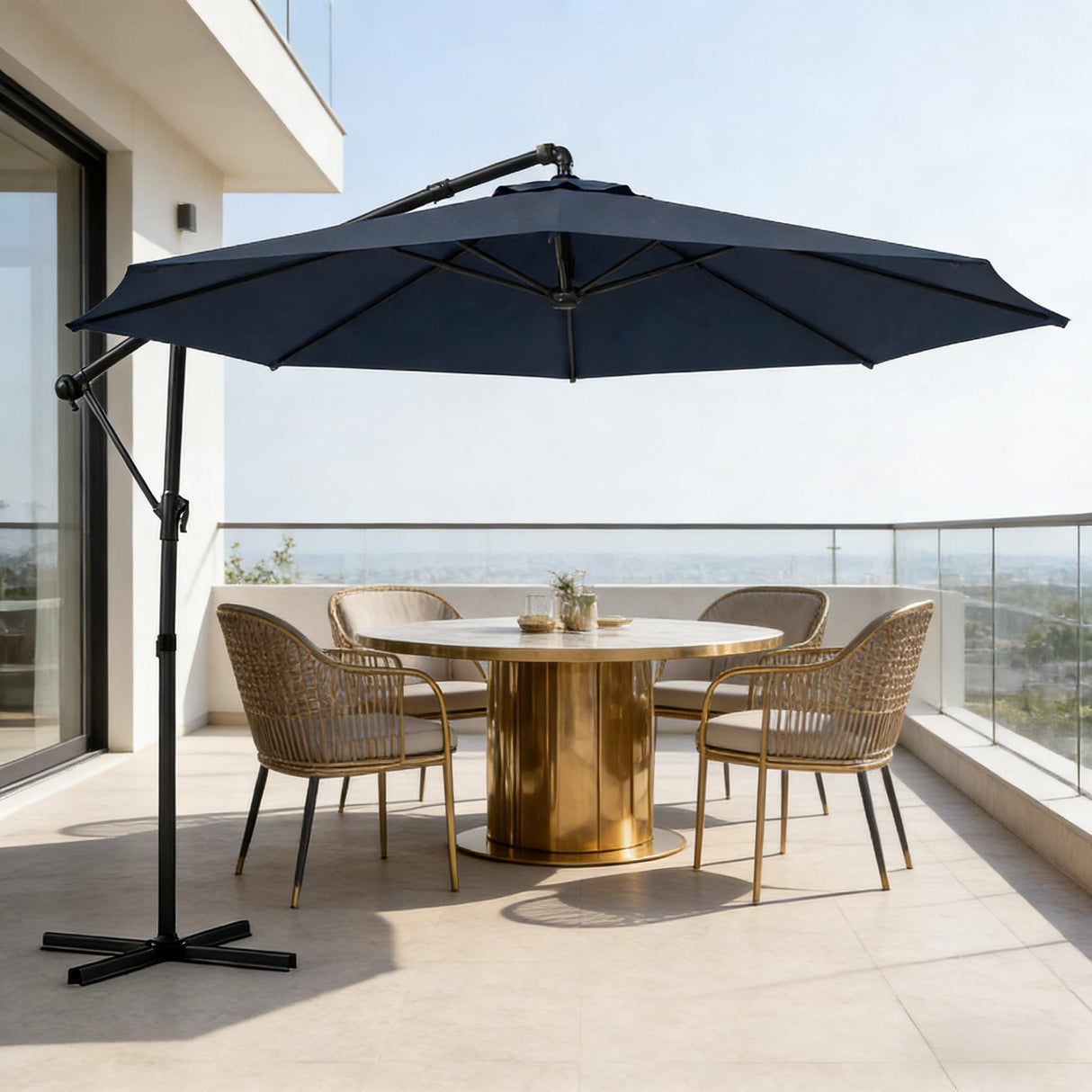 Outdoor Hanging Cantilever Umbrella