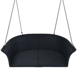 The All-Weather Woven Two-Person Hanging Swing Chair