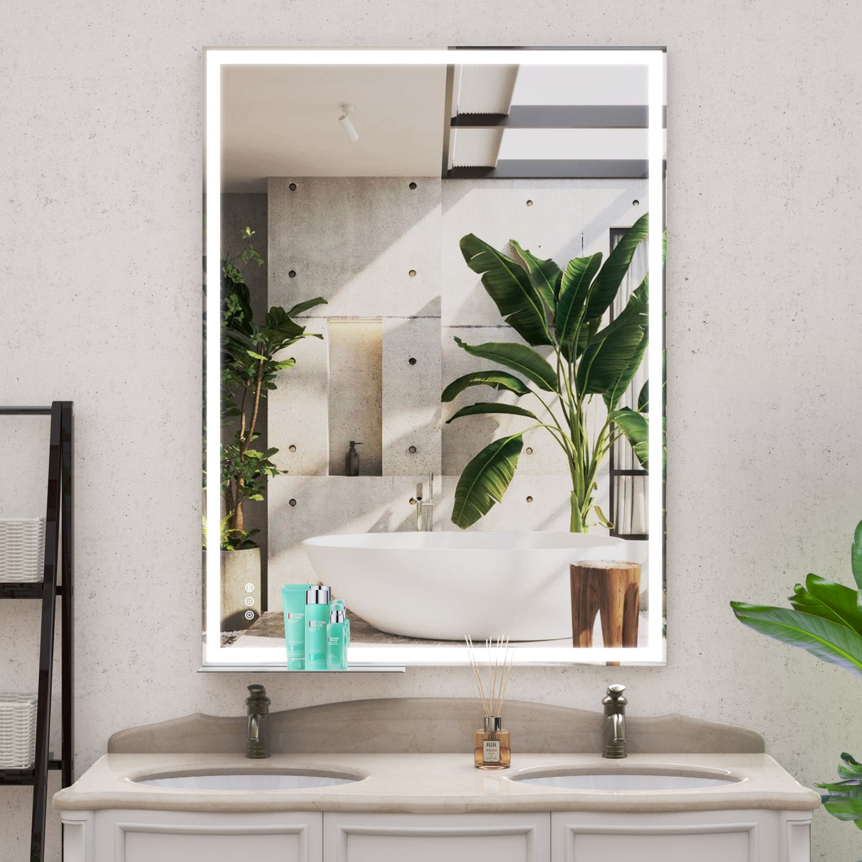 48x36 inch LED Bathroom Vanity Mirror