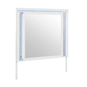 Adalid - 5 Pieces Bedroom Set With LED Lights And Glittered Detailing