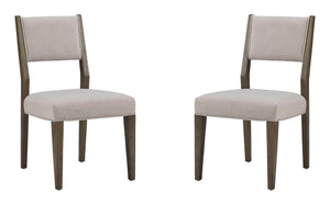 Kavanaugh - Dining Side Chair With Upholstered Seat& Back With o Slats (Set of 2) - Gray